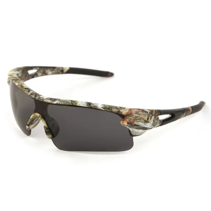 Men’s Sunglasses with Lightweight Frame and Wraparound Design