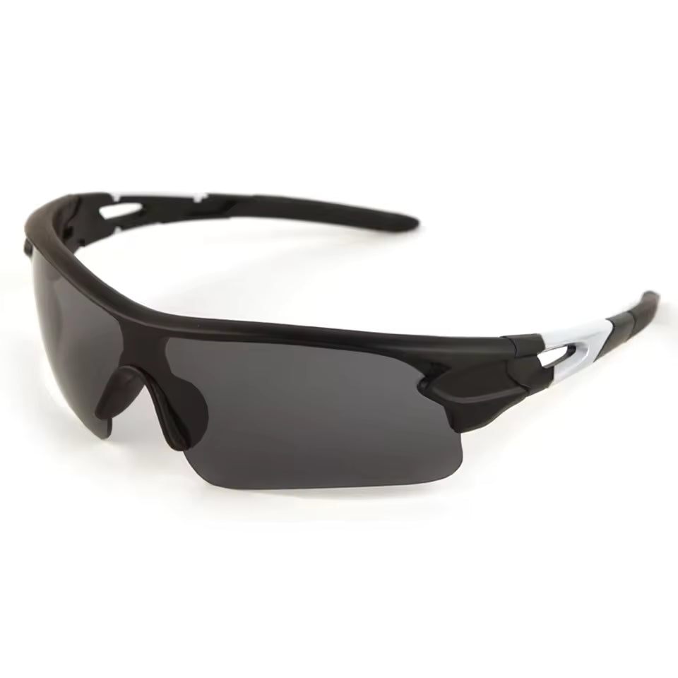 Men’s Sunglasses with Lightweight Frame and Wraparound Design