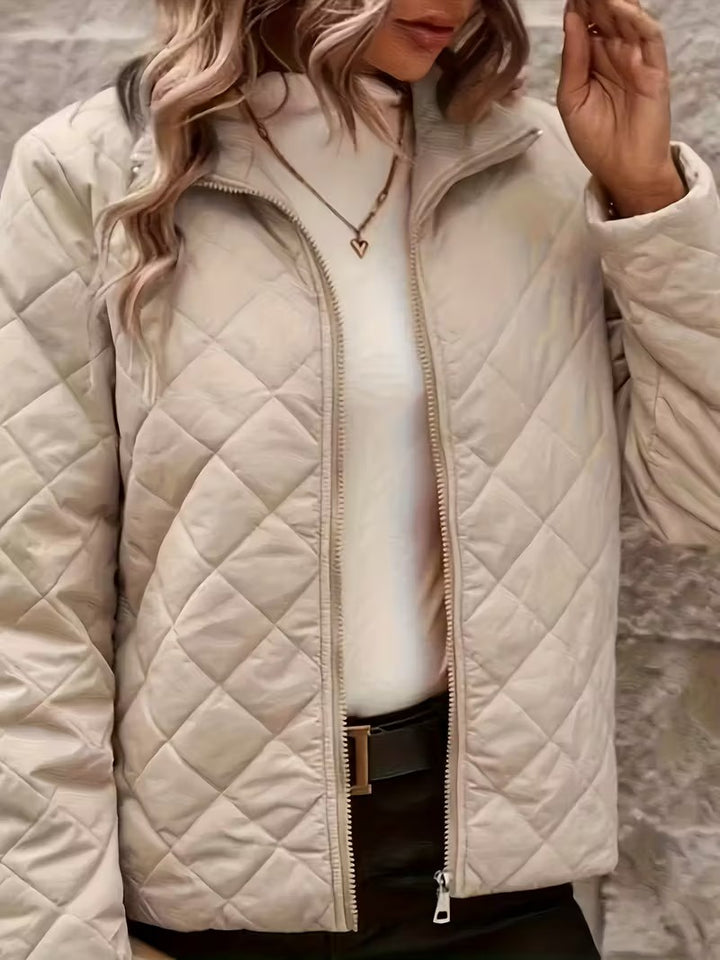 Women’s Quilted Zip-Up Jacket