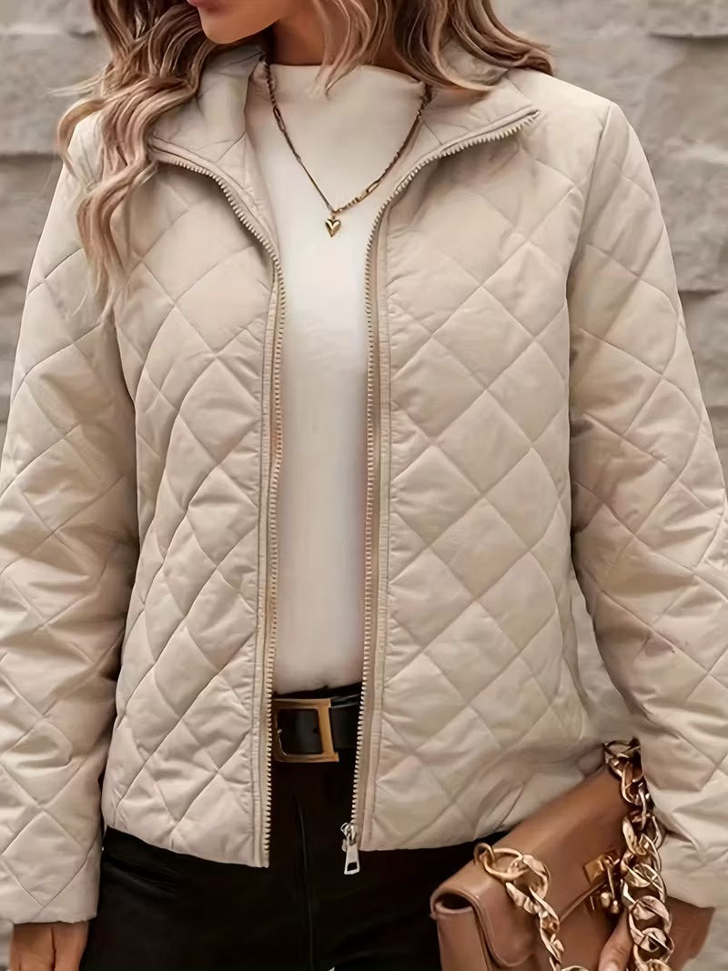 Women’s Quilted Zip-Up Jacket