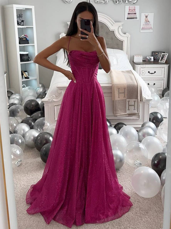 Women’s Maxi Dress with Sweetheart Neckline and Spaghetti Straps
