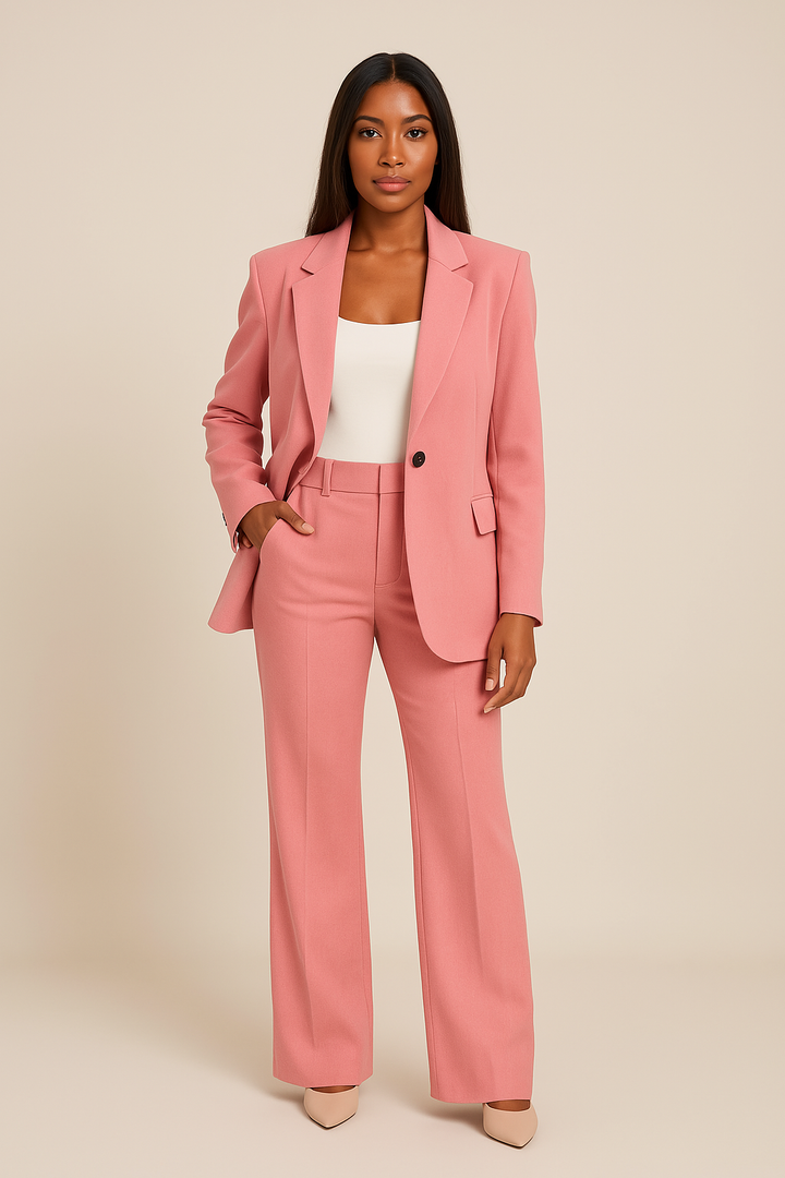 Women’s Two-Piece Suit with Blazer and Pants